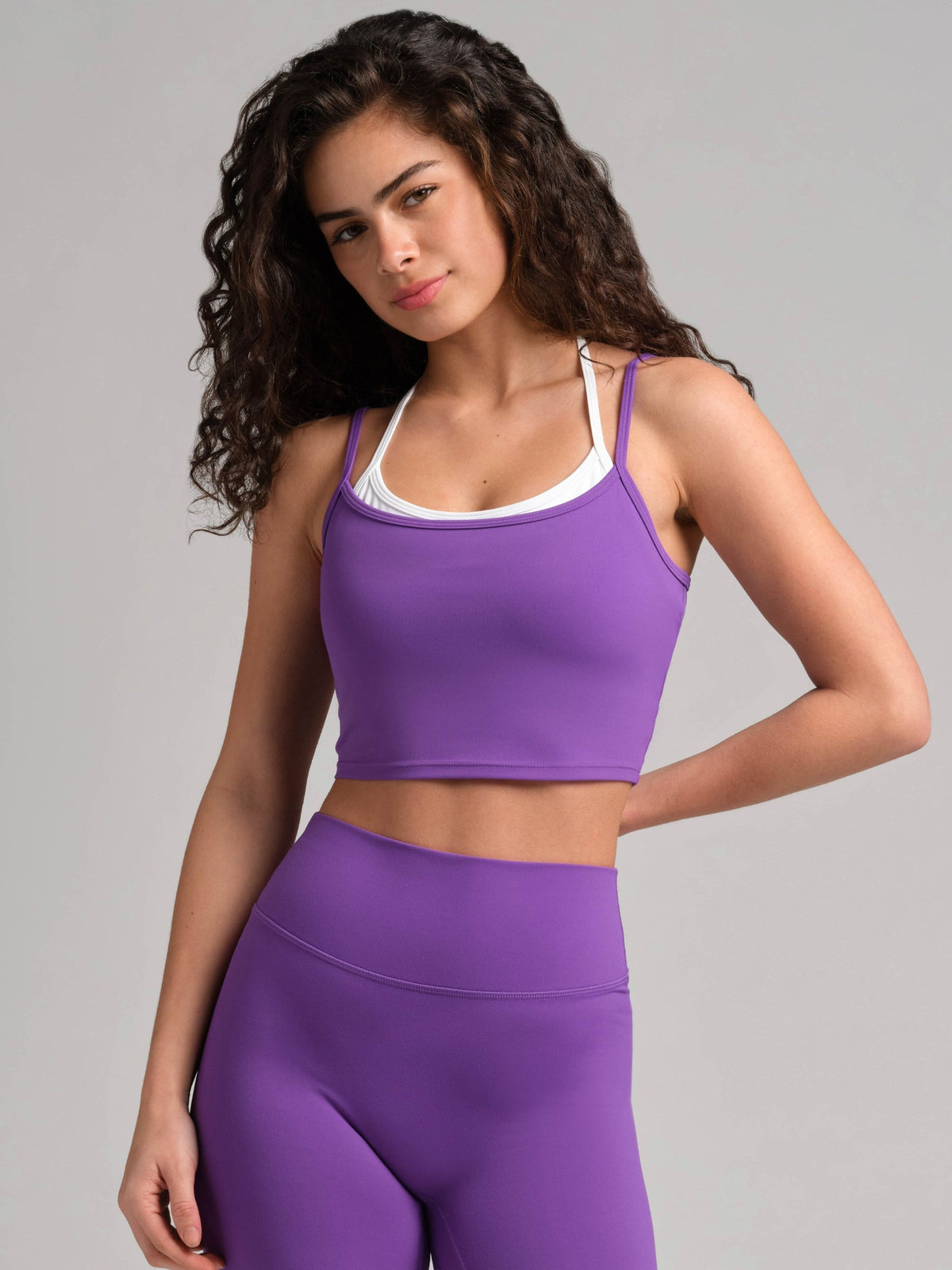 ComfrtCore™ Double Layer Crop Tank