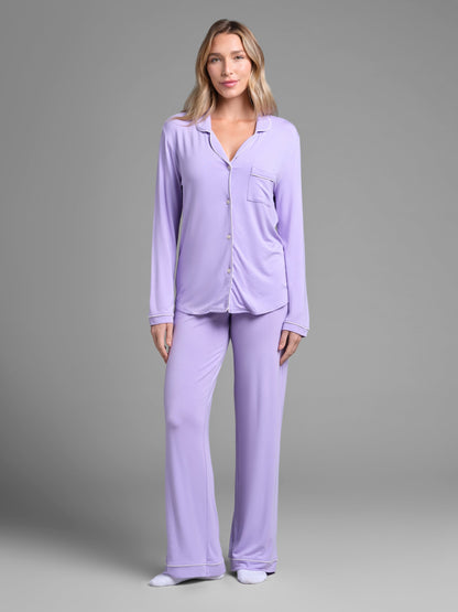 Luna Lounge Long Sleeve Pant PJ Set