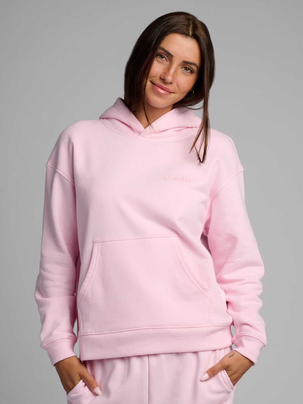 Halo Lightweight Crop Hoodie