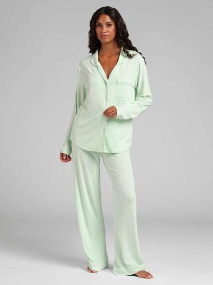 Luna Lounge Long Sleeve Pant PJ Set