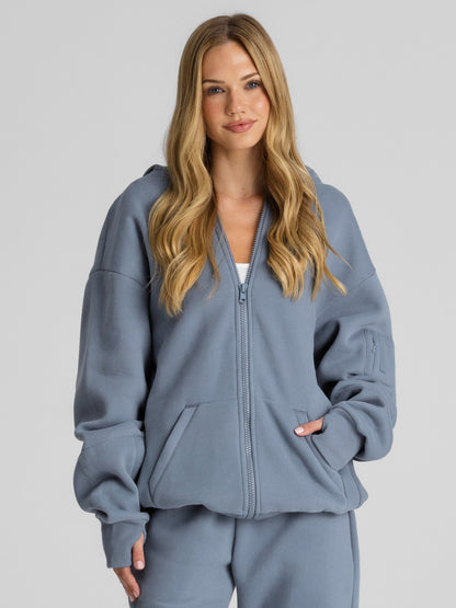 Explorer Travel Zip Hoodie – Mega