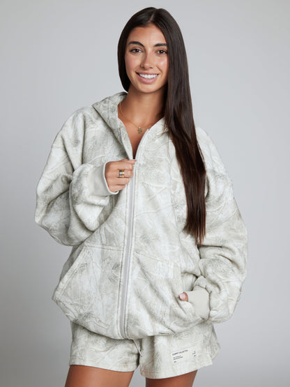 Camo Zip Hoodie – Mega