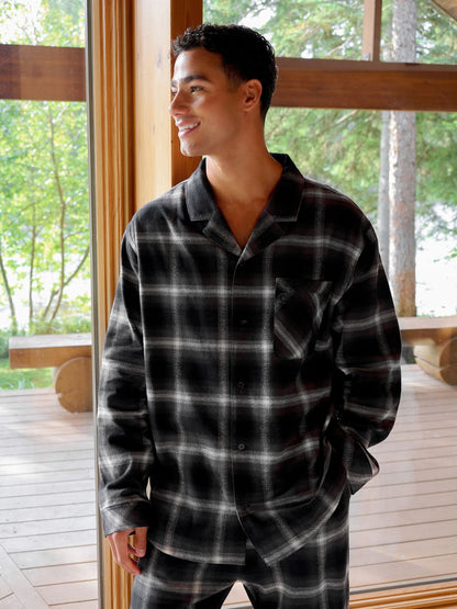 Flannel Pajama Shirt