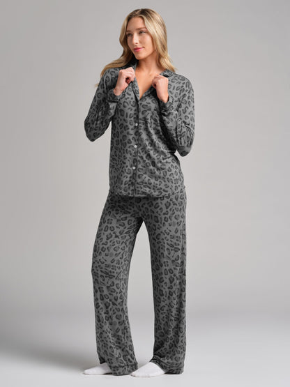 Luna Lounge Long Sleeve Pant PJ Set