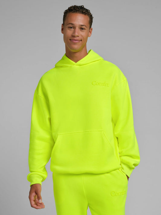 Neon Minimalist Hoodie – Mega