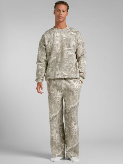 Camo Straight Leg Sweatpants