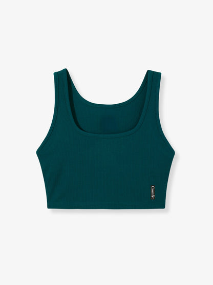 Rib Contour Crop Tank