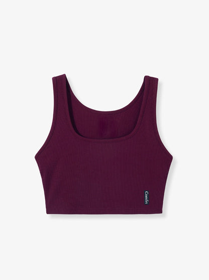 Rib Contour Crop Tank