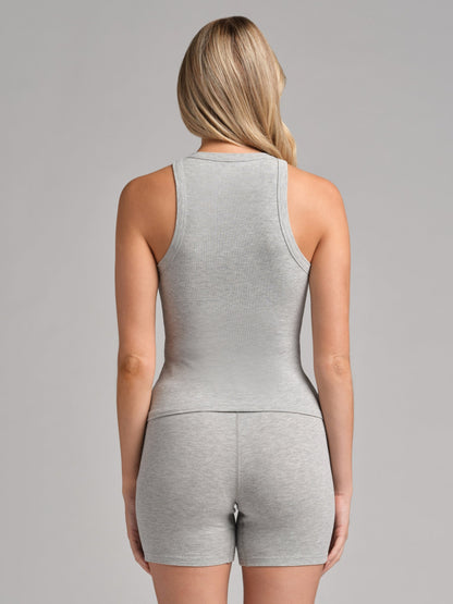 Rib Contour High Neck Tank 3-Pack