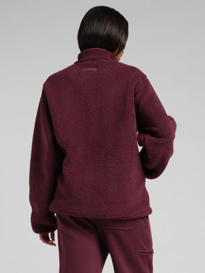 Teddy Half Zip Jacket