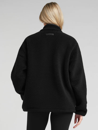Teddy Half Zip Jacket