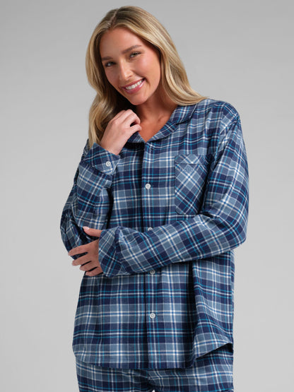 Flannel Pajama Shirt