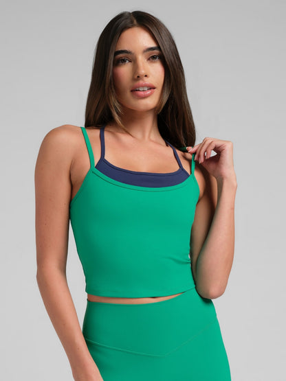 ComfrtCore™ Double Layer Crop Tank