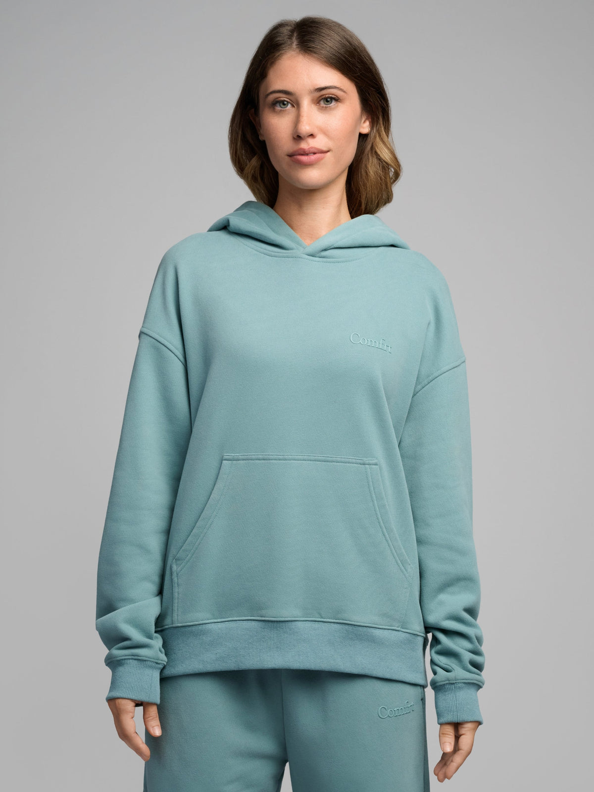 Halo Lightweight Crop Hoodie