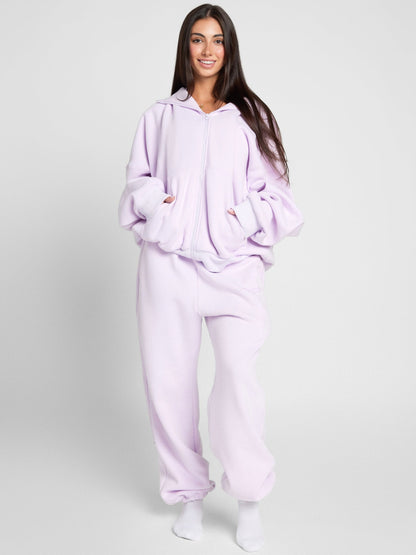 Pastel Zip Hoodie – Mega