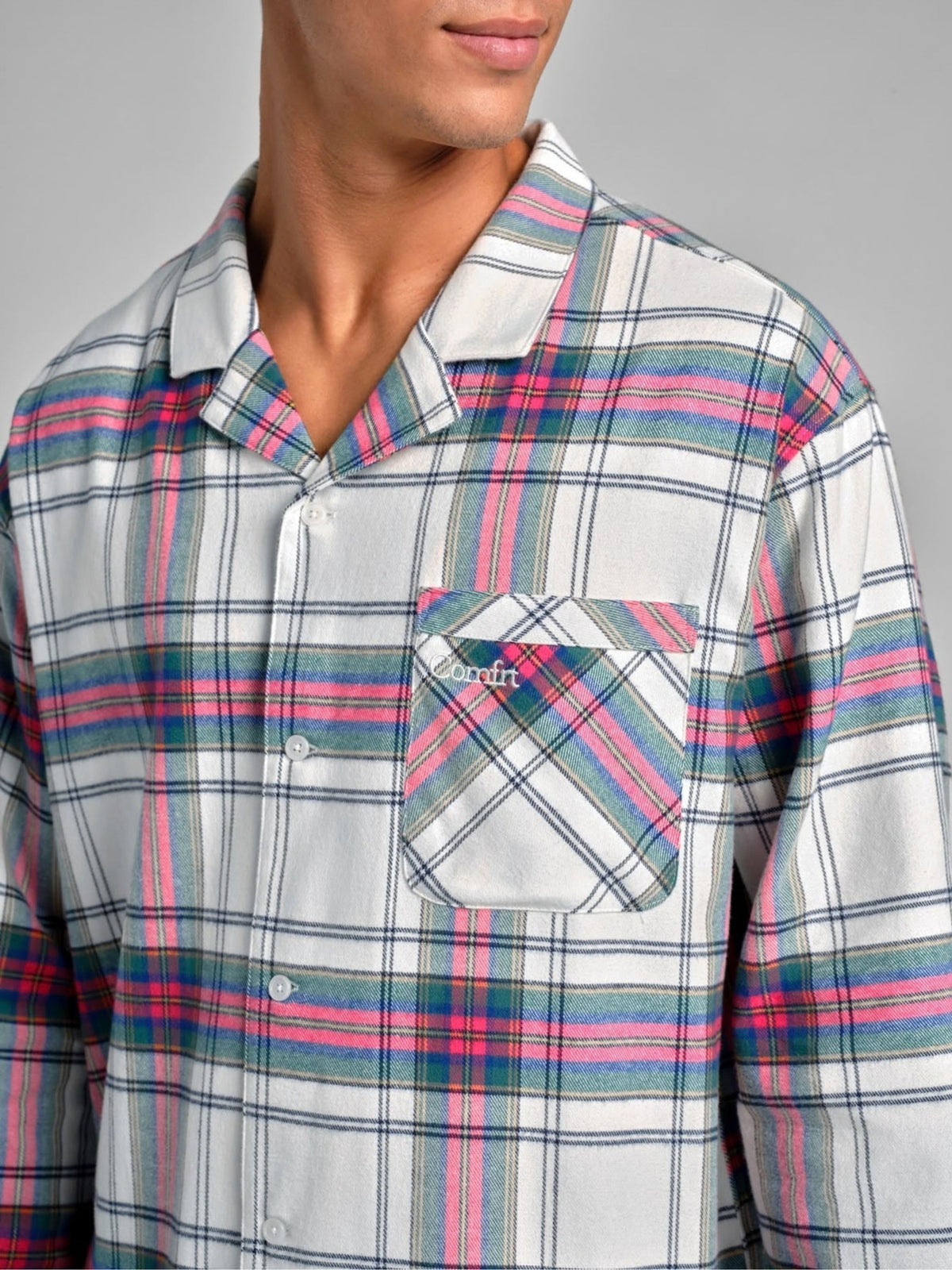 Flannel Pajama Shirt