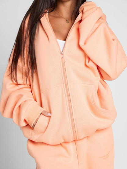 Pastel Zip Hoodie – Mega