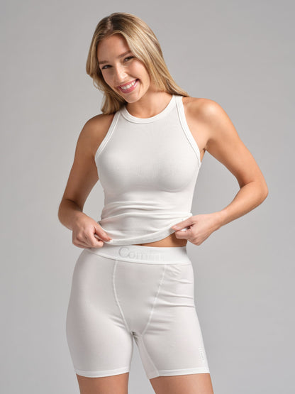 Rib Contour High Neck Tank 3-Pack