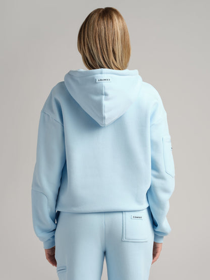 Airplane Mode Travel Zip Hoodie