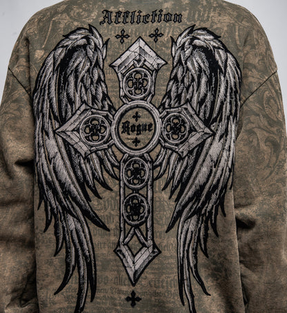 Rogue Crossed Zip-Up Hoodie