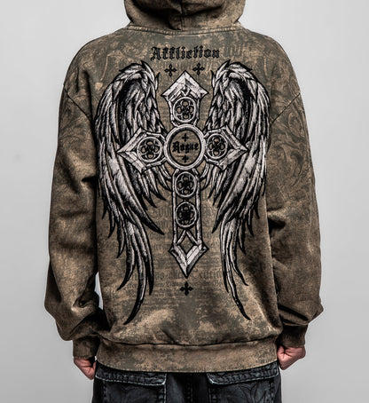 Rogue Crossed Zip-Up Hoodie