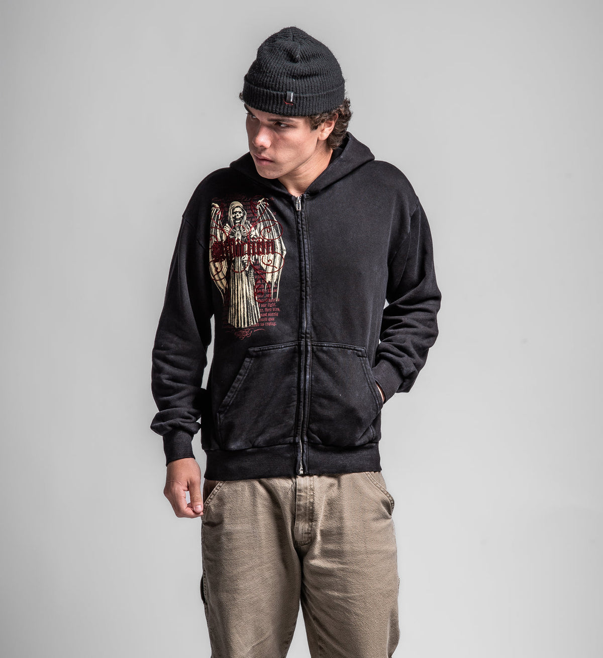 Prayer Zip-Up Hood