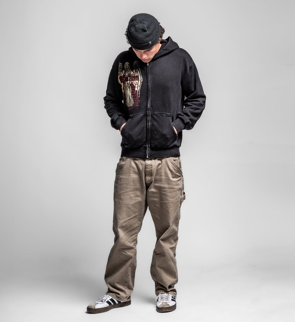 Prayer Zip-Up Hood