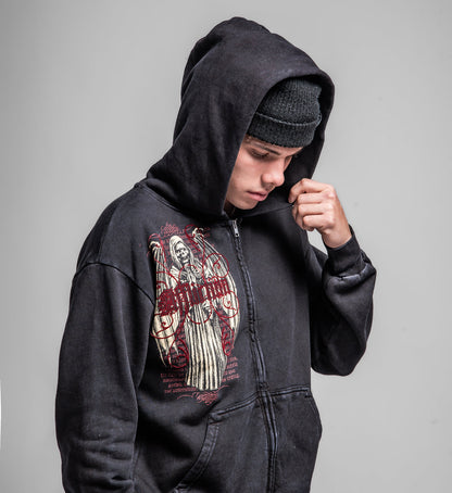 Prayer Zip-Up Hood