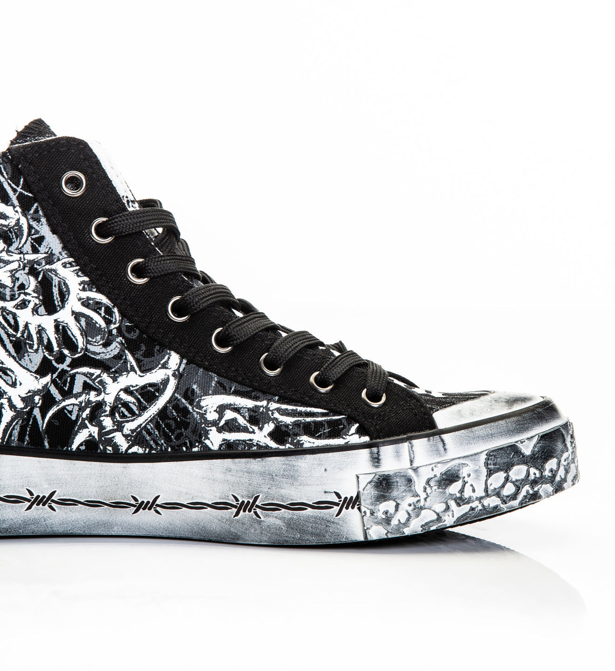 Skeleton Hi-Top Shoe