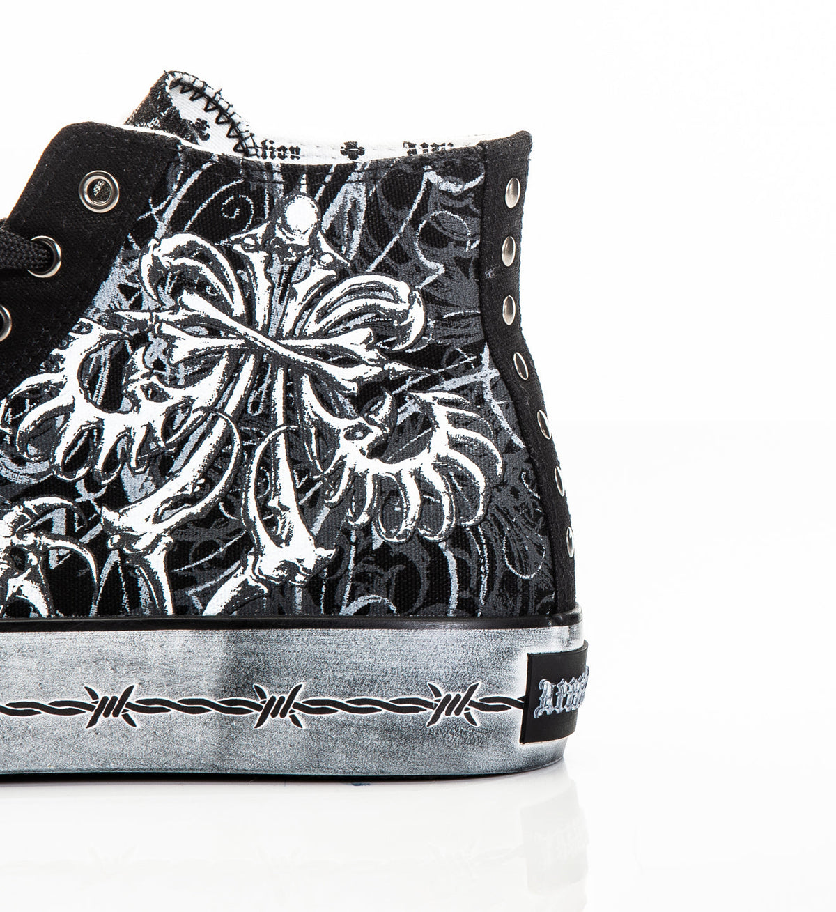 Skeleton Hi-Top Shoe