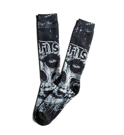 Misfits Skully Socks