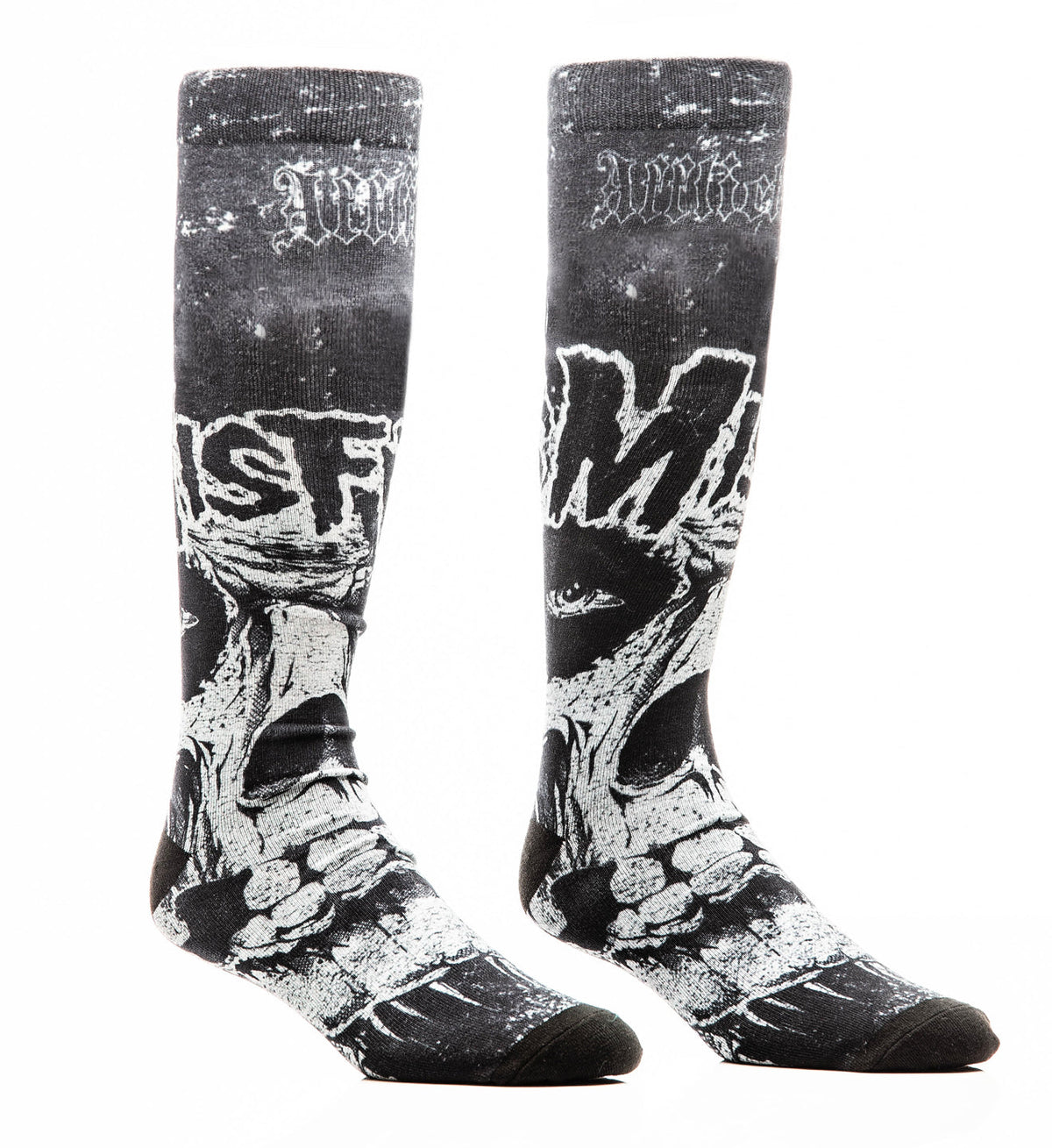 Misfits Skully Socks