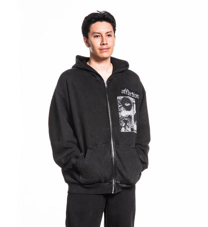 Misfits Skully Zip-Up Hood