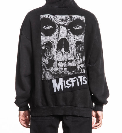 Misfits Skully Zip-Up Hood