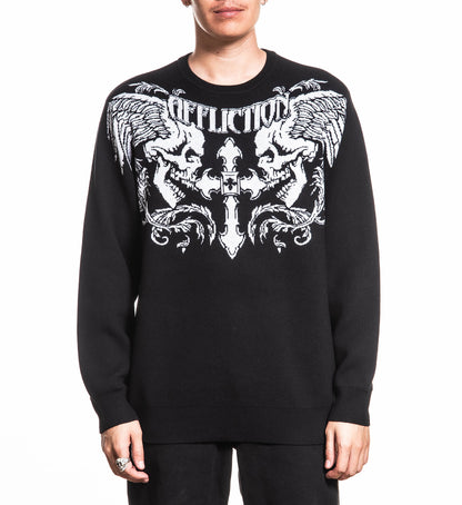 Winged Up Knit Sweater