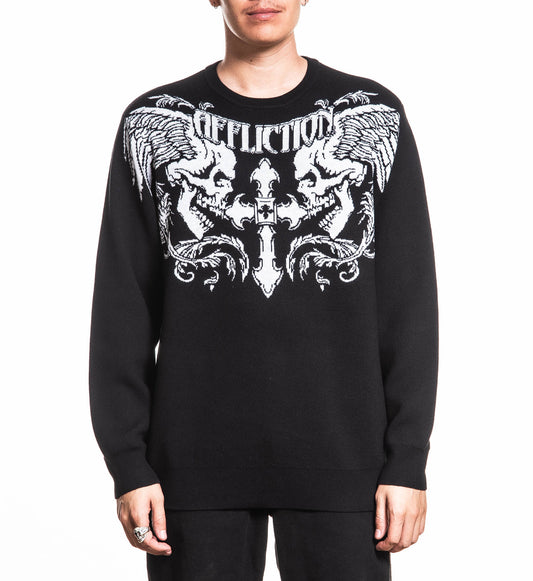 Winged Up Knit Sweater