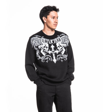 Winged Up Knit Sweater