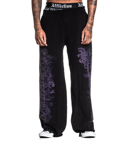 Winged Up Wide Leg Pant