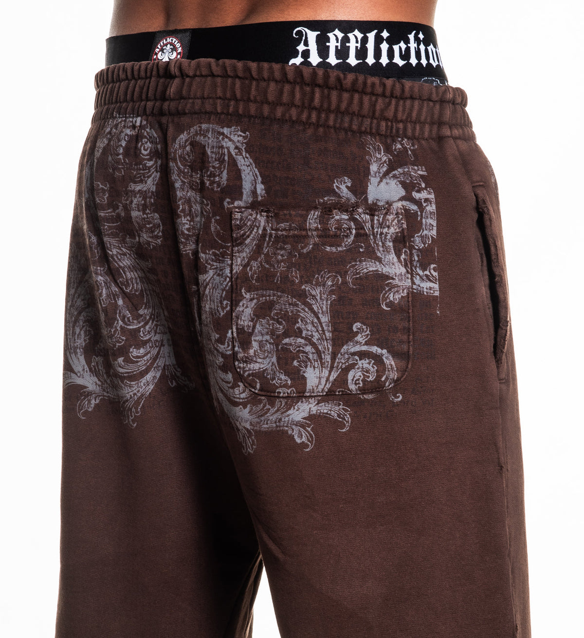 Collapse Wide Leg Sweatpant