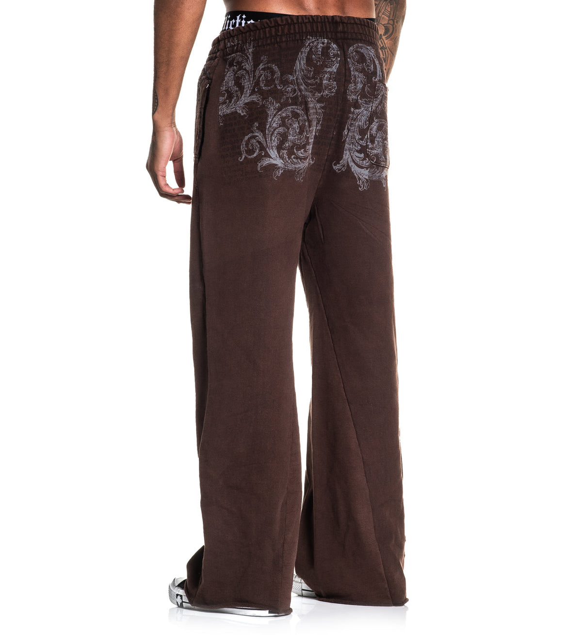 Collapse Wide Leg Sweatpant
