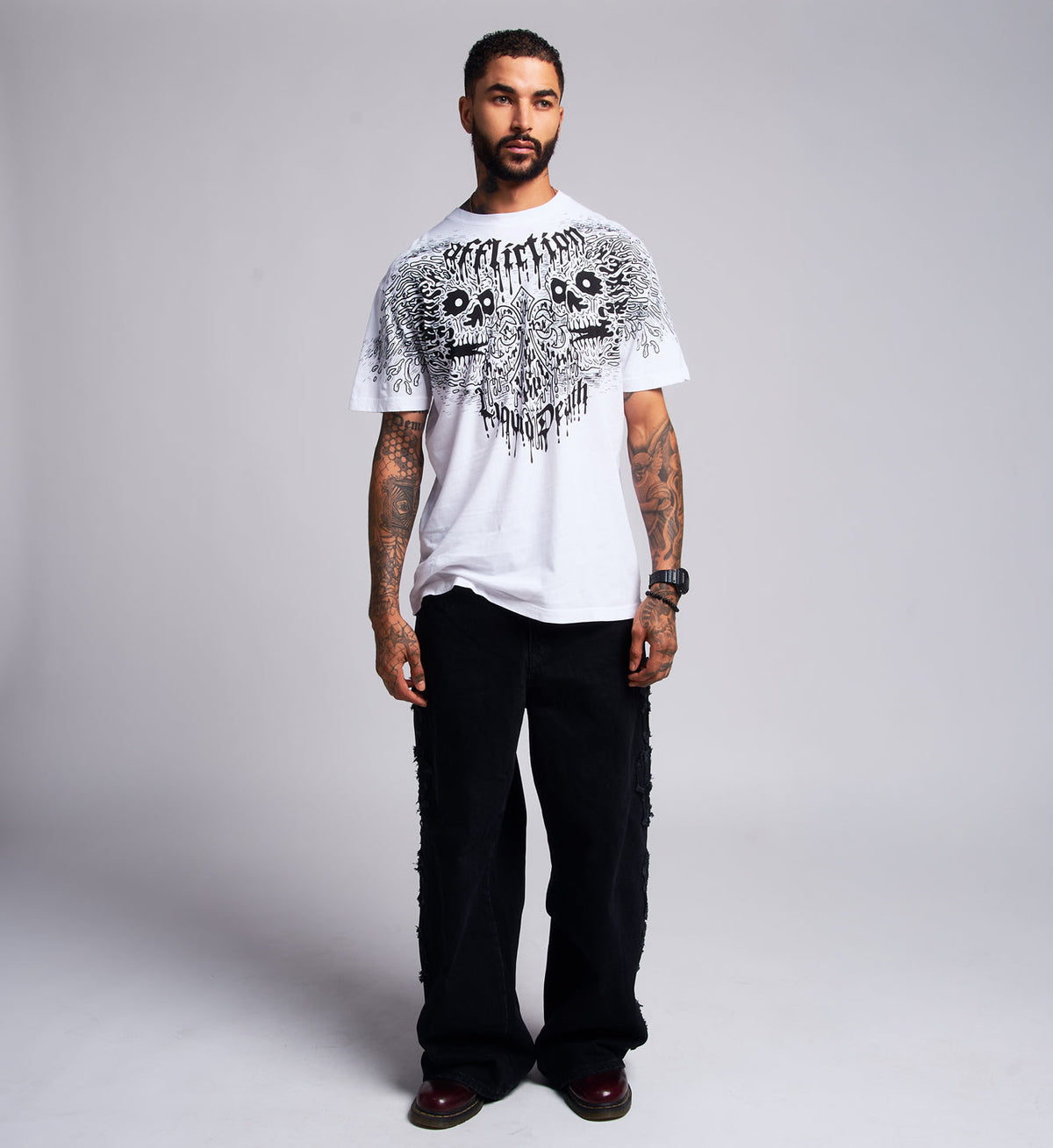 Liquid Death Skulls Tee