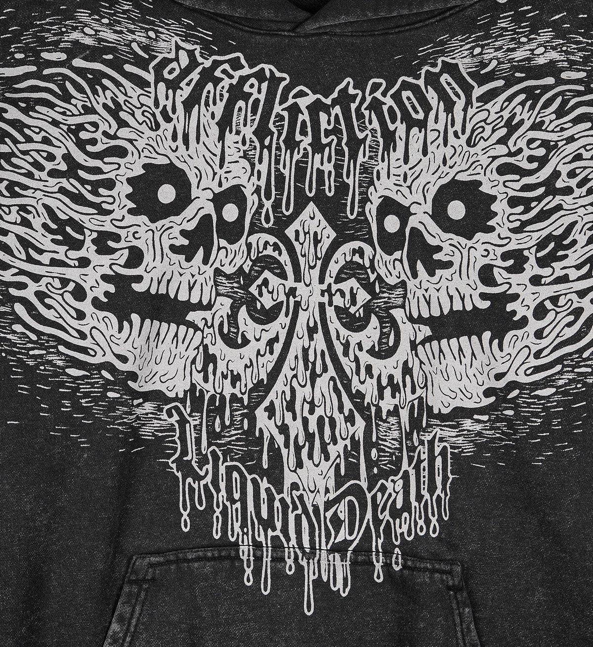 Liquid Death Skulls Hood