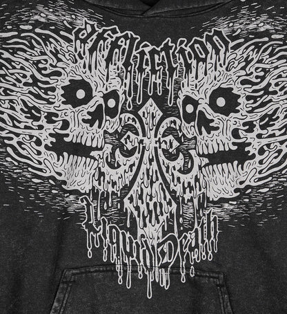 Liquid Death Skulls Hood