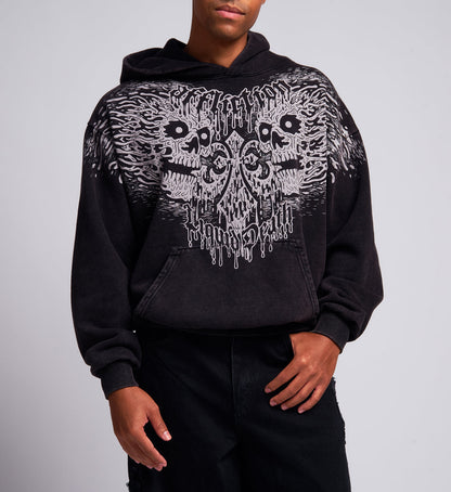 Liquid Death Skulls Hood