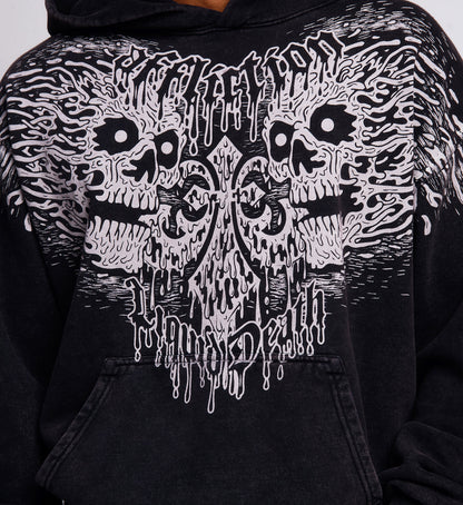 Liquid Death Skulls Hood