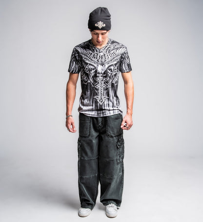 Death Eyes V Neck Tee