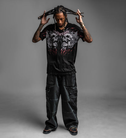 Destruction V Neck Tee