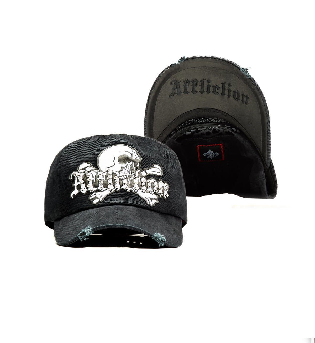 Cross Bones Snapback Hat
