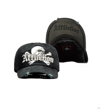 Cross Bones Snapback Hat