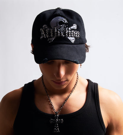 Cross Bones Snapback Hat